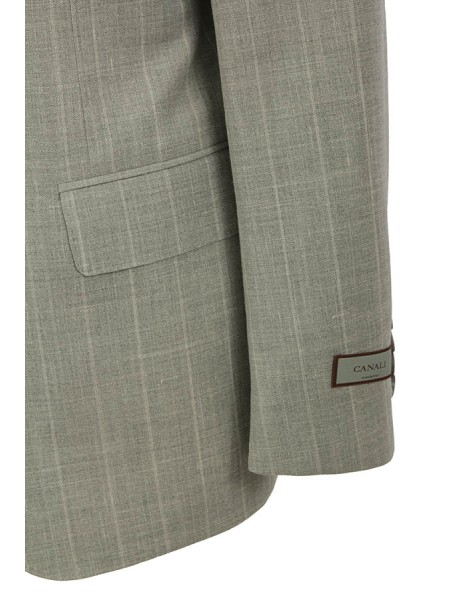 Abito Canali Grigio Gessato